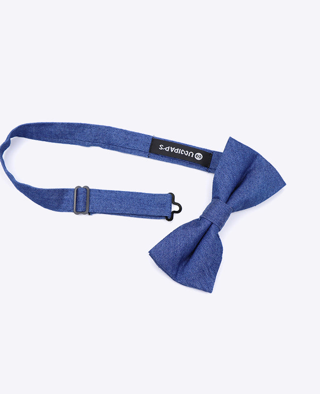 Vlinderdas Blauw nr.4 Heren in Katoen | Edgard - Unipap's