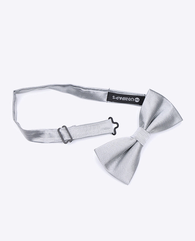 Vlinderdas Grijs nr.2 Heren in Polyester | Lucien - Unipap's