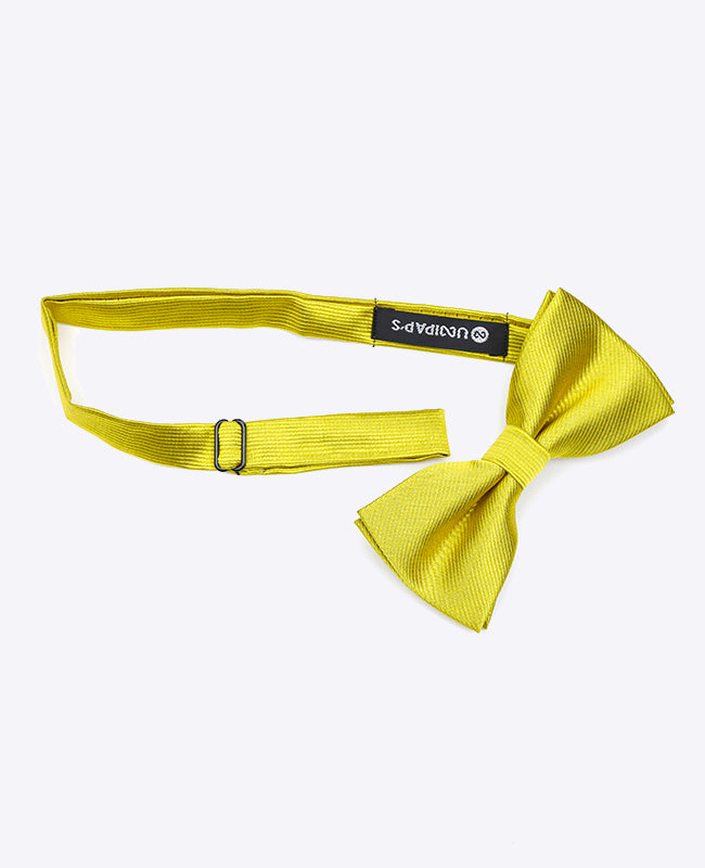 Vlinderdas Geel nr.2 Heren in Polyester | Lucien - Unipap's
