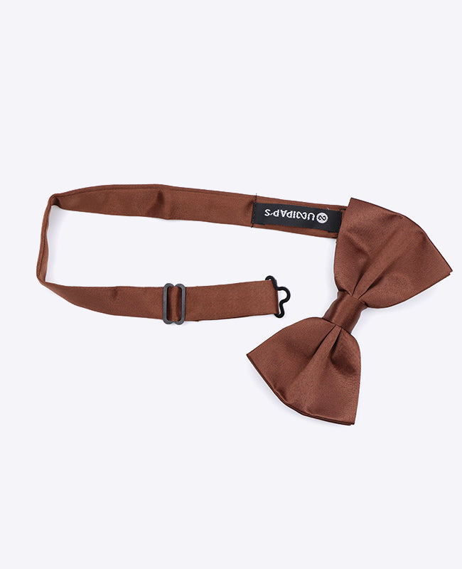 Vlinderdas Bruin Heren in Polyester | Anatole - Unipap's