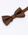 Vlinderdas Bruin Heren in Polyester | Lucien - Unipap's