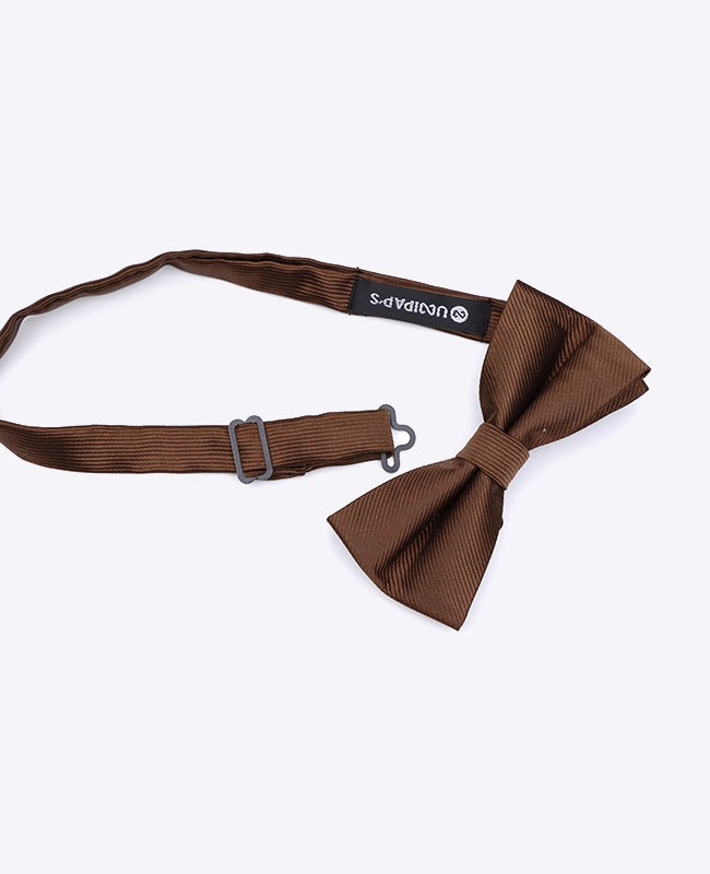 Vlinderdas Bruin Heren in Polyester | Lucien - Unipap's