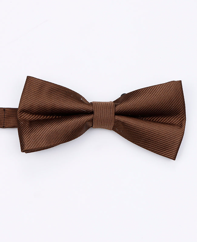 Vlinderdas Bruin Heren in Polyester | Lucien - Unipap's