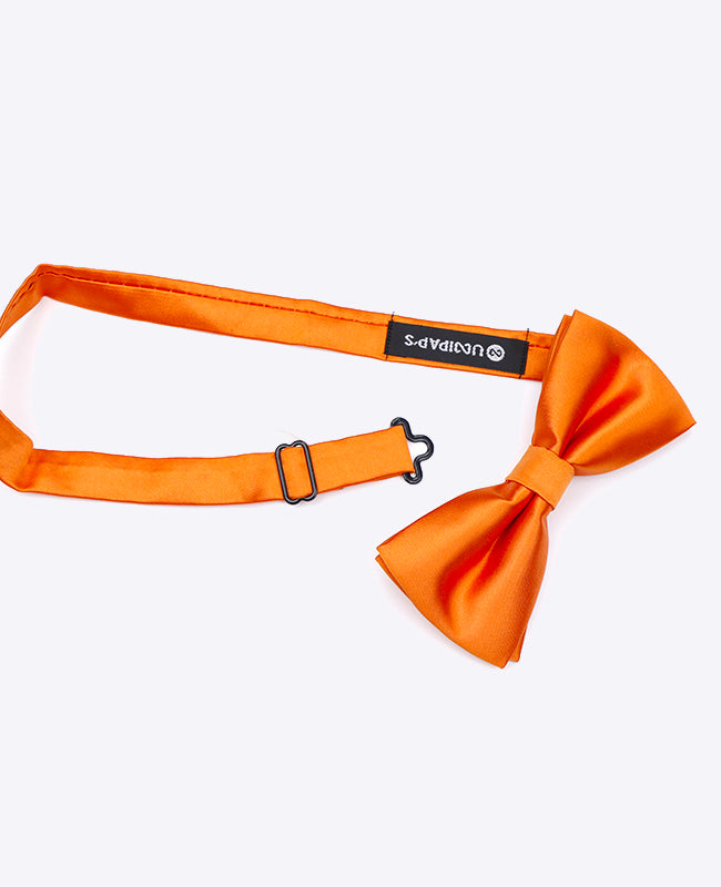 Vlinderdas Oranje Heren in Polyester | Jules - Unipap's