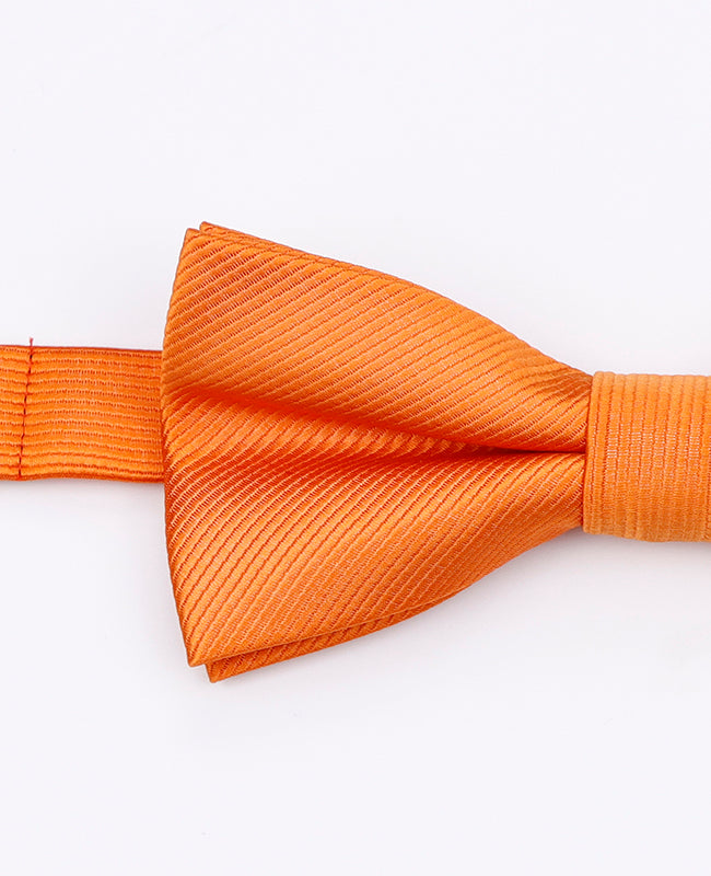 Vlinderdas Oranje Heren in Polyester | Lucien - Unipap's