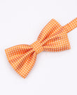 Vlinderdas Oranje Met Stippen Heren in Polyester | Louis - Unipap's