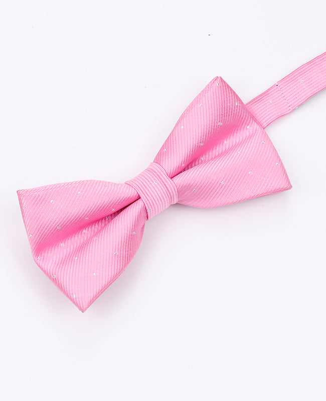 Vlinderdas Roze Met Stippen Heren in Polyester | Georges - Unipap's