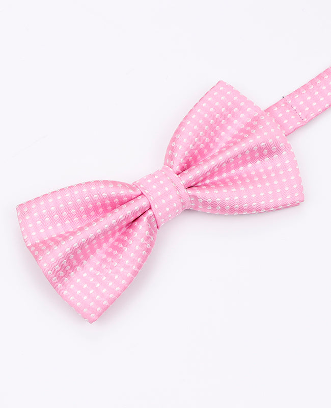 Vlinderdas Roze nr.1 Met Stippen Heren in Polyester | Louis - Unipap's