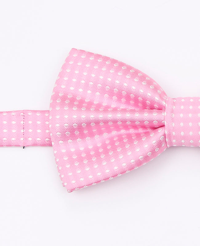Vlinderdas Roze nr.1 Met Stippen Heren in Polyester | Louis - Unipap's