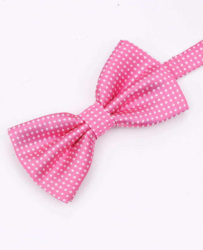 Vlinderdas Roze nr.2 Met Stippen Heren in Polyester | Louis - Unipap's