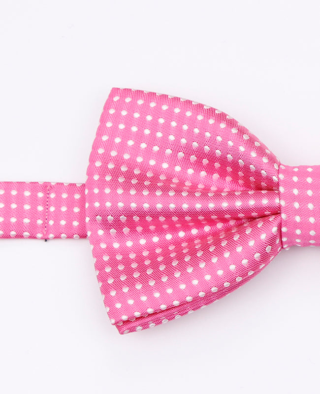 Vlinderdas Roze nr.2 Met Stippen Heren in Polyester | Louis - Unipap's