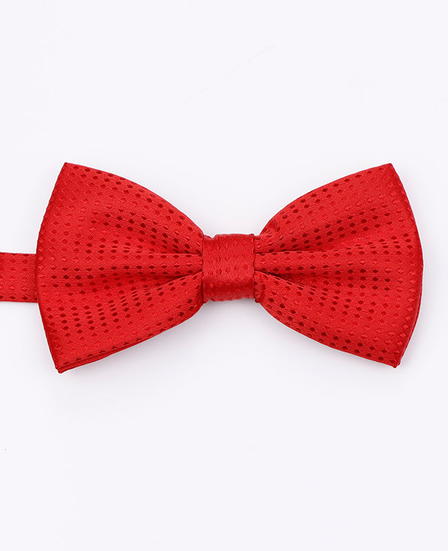 Vlinderdas Rood nr.1 Met Stippen Heren in Polyester | Louis - Unipap's