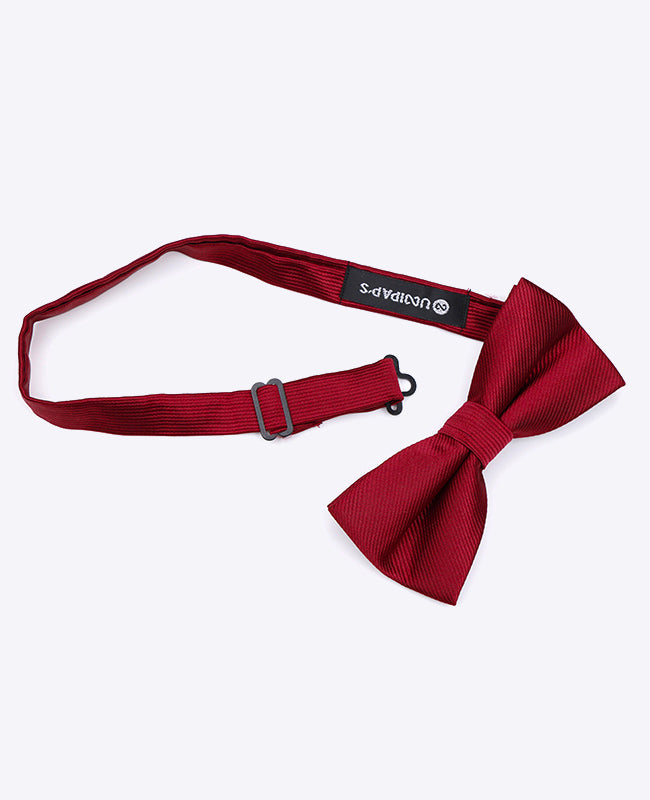 Vlinderdas Rood nr.1 Heren in Polyester | Lucien - Unipap's