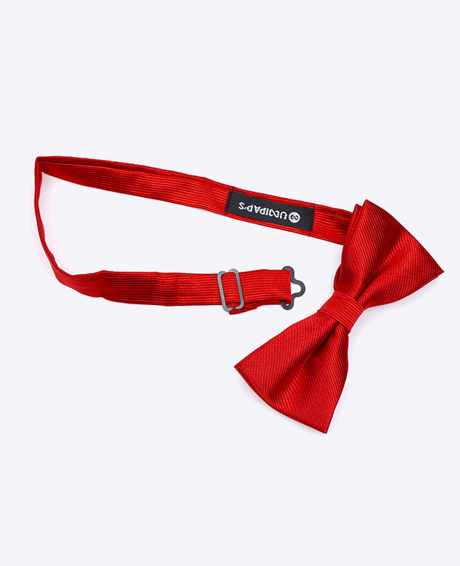 Vlinderdas Rood nr.2 Heren in Polyester | Lucien - Unipap's