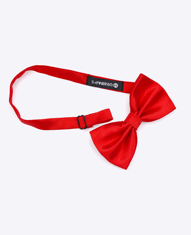 Vlinderdas Rood nr.2 Heren in Polyester | Martin - Unipap's
