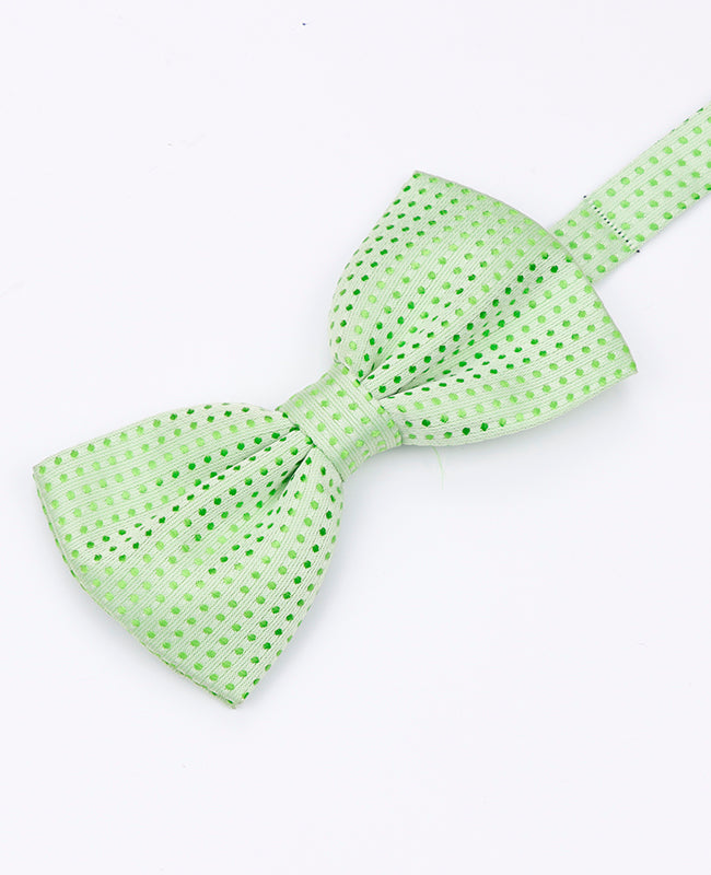 Vlinderdas Groen nr.2 Met Stippen Heren in Polyester | Louis - Unipap's