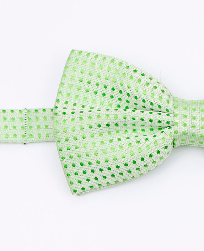 Vlinderdas Groen nr.2 Met Stippen Heren in Polyester | Louis - Unipap's