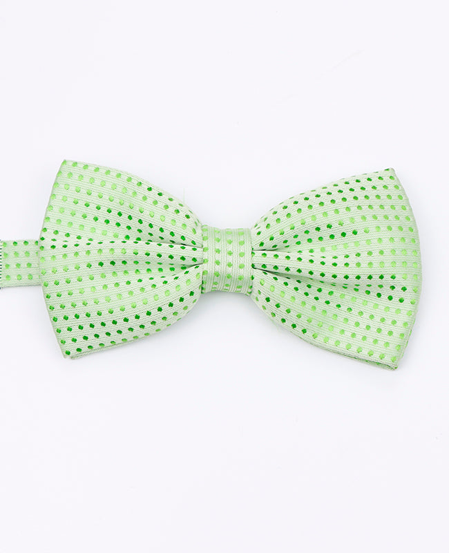 Vlinderdas Groen nr.2 Met Stippen Heren in Polyester | Louis - Unipap's