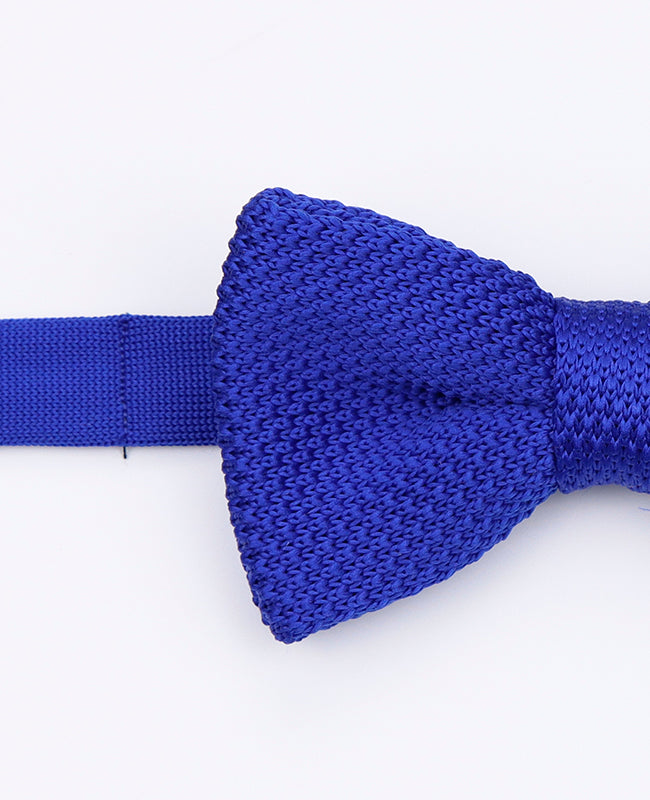 Vlinderdas Blauw nr.1 Heren in Tricot "Léon"