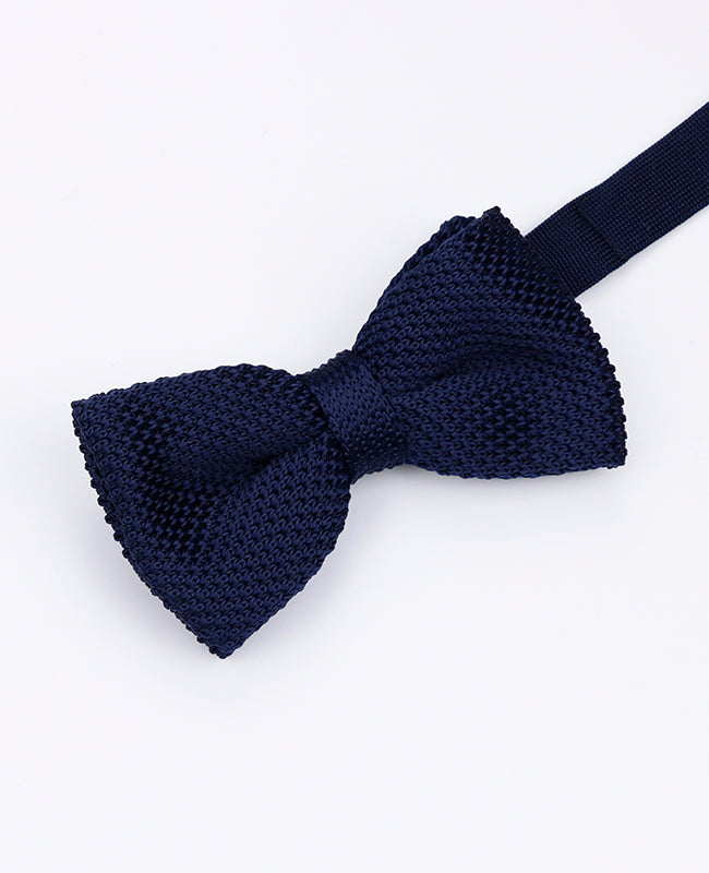 Vlinderdas Blauw nr.2 Heren in Tricot "Léon"