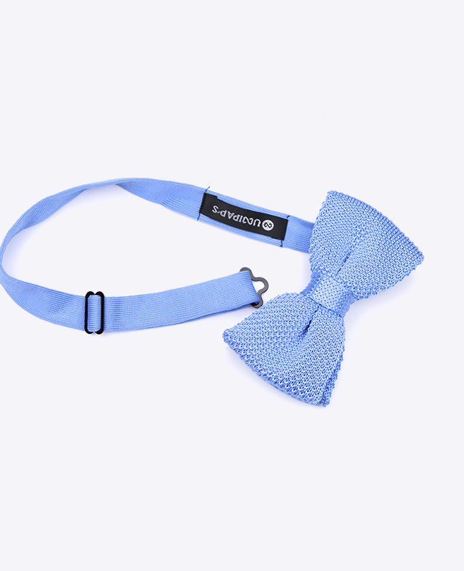 Vlinderdas Blauw nr.3 Heren in Tricot "Léon"