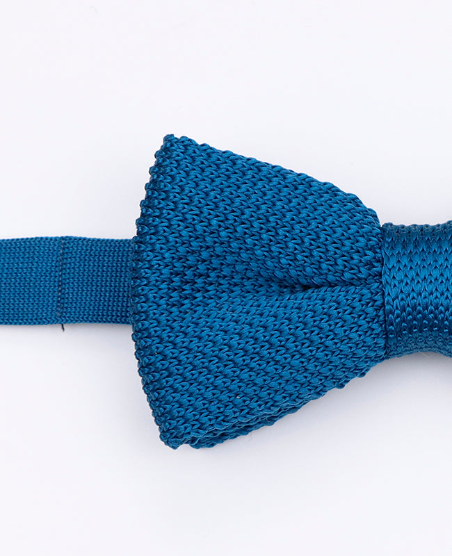 Vlinderdas Blauw nr.4 Heren in Tricot "Léon"