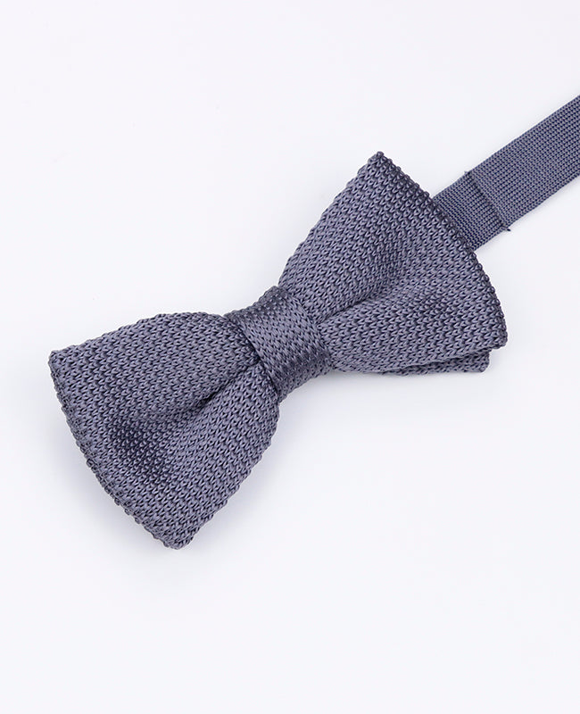 Vlinderdas Grijs Heren in Tricot "Léon"
