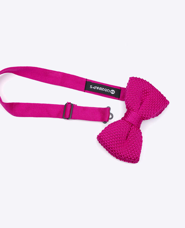 Vlinderdas Roze nr.1 Heren in Tricot "Léon"