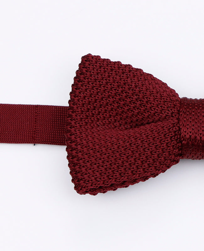 Vlinderdas Rood nr.1 Heren in Tricot "Léon"