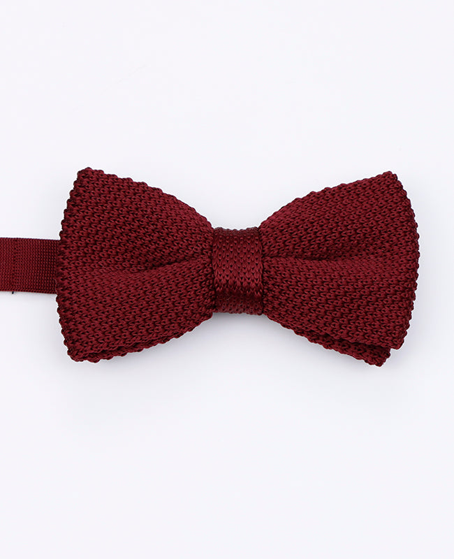 Vlinderdas Rood nr.1 Heren in Tricot "Léon"
