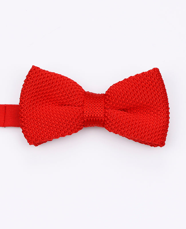 Vlinderdas Rood nr.2 Heren in Tricot "Léon"
