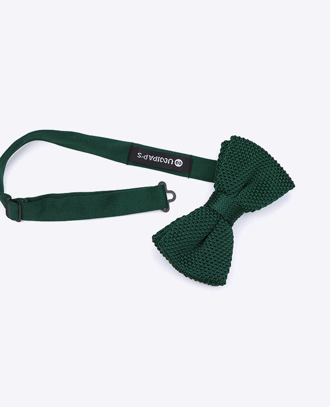 Vlinderdas Groen nr.1 Heren in Tricot "Léon"