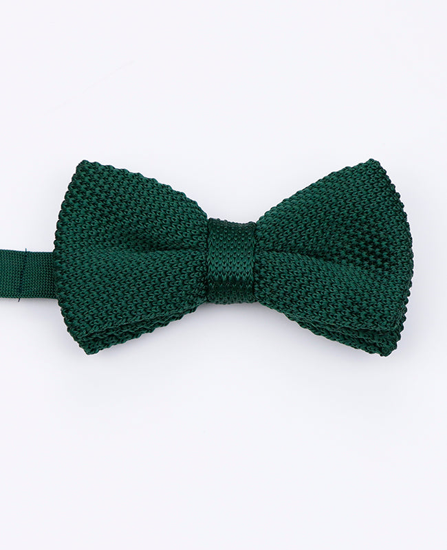 Vlinderdas Groen nr.1 Heren in Tricot "Léon"