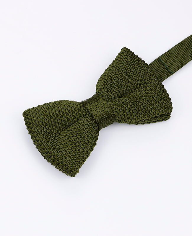 Vlinderdas Groen nr.2 Heren in Tricot "Léon"