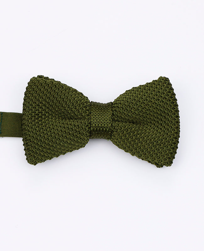 Vlinderdas Groen nr.2 Heren in Tricot "Léon"