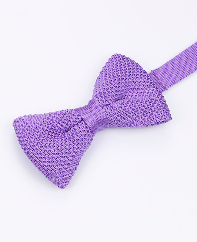 Vlinderdas Paars Heren in Tricot "Léon"