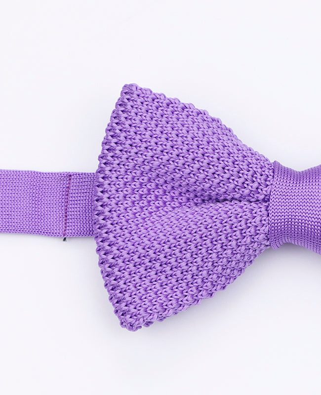 Vlinderdas Paars Heren in Tricot "Léon"
