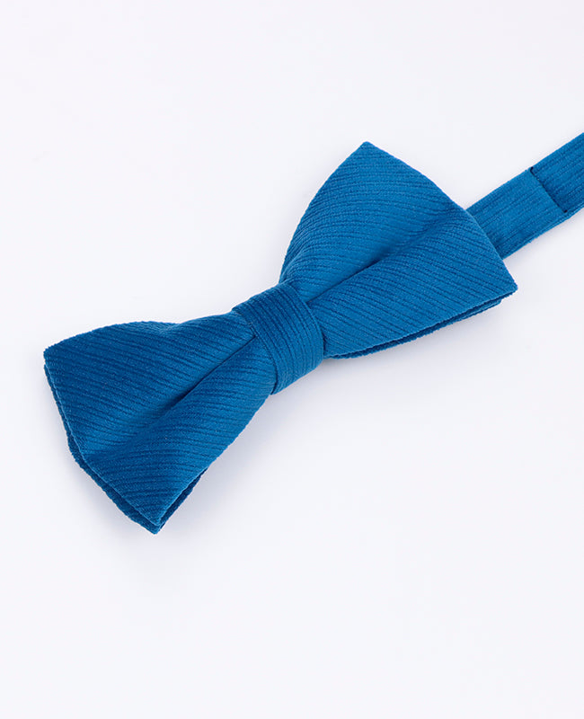 Vlinderdas Blauw nr. 2 Heren in Fluweel "Marius"