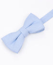 Vlinderdas Blauw nr.3 Heren in Fluweeleffect | Simon - Unipap's
