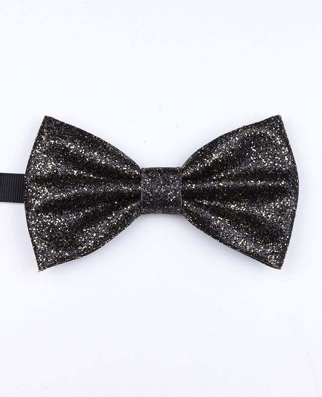 Glitter Strikje Zwart nr. 2 Heren van Polyester «Olive»