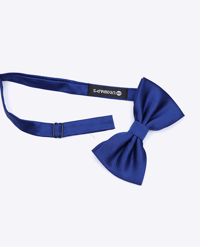 Vlinderdas XL Blauw nr.2 Heren in Polyester | Lucien - Unipap's