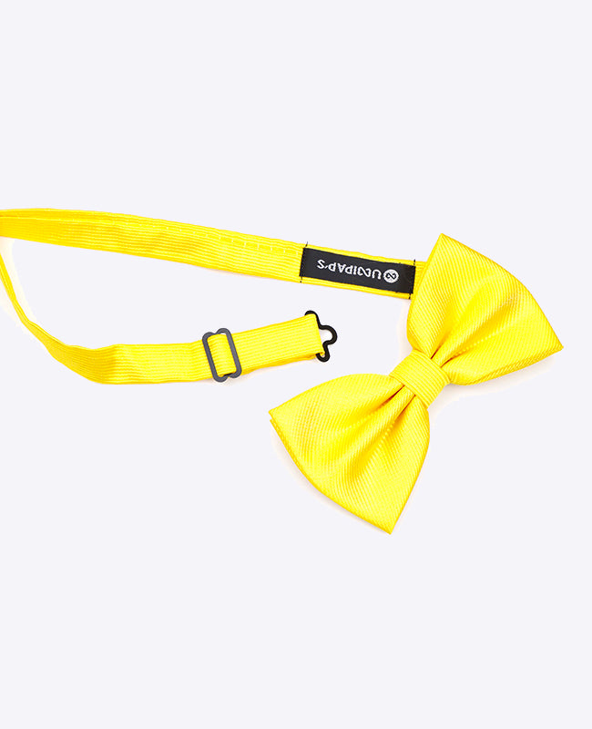 Vlinderdas XL Geel nr.1 Heren in Polyester | Lucien - Unipap's