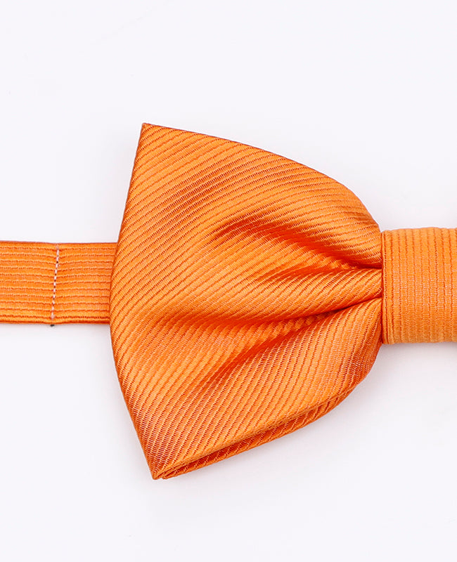 Noeud Papillon XL Orange Homme en Polyester | Lucien - Unipap's