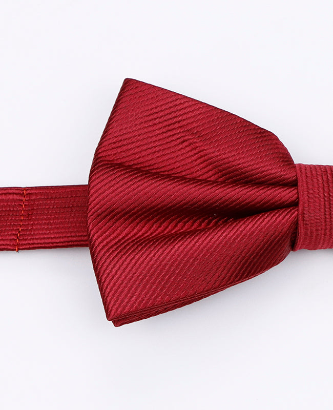 Vlinderdas XL Rood nr.1 Heren in Polyester | Lucien - Unipap's