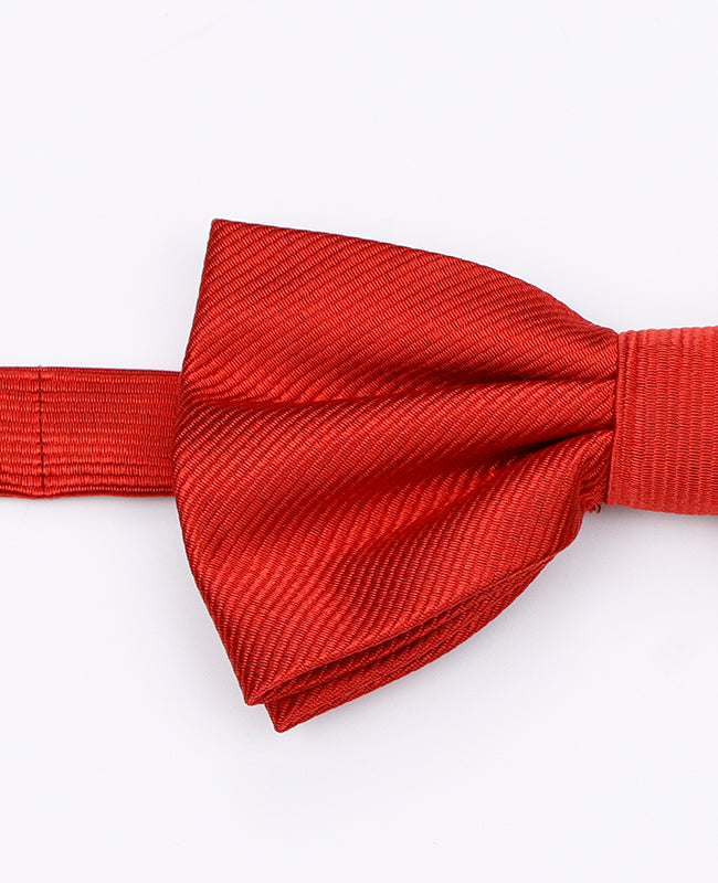 Vlinderdas XL Rood nr.2 Heren in Polyester | Lucien - Unipap's