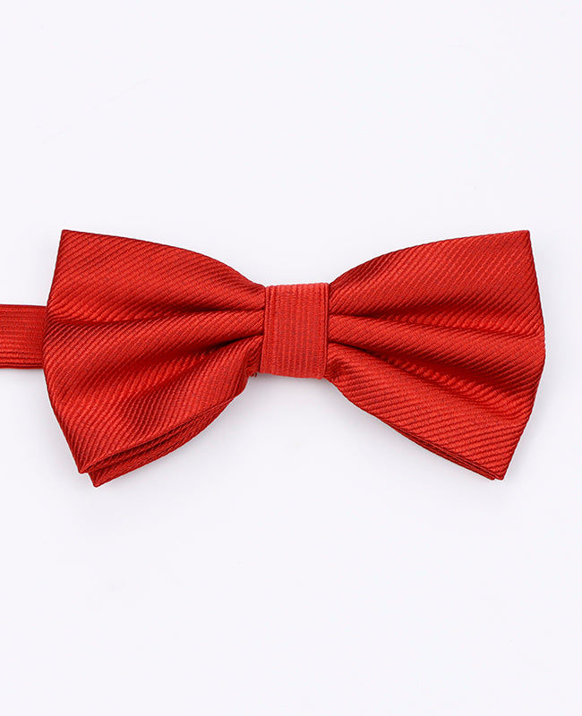 Vlinderdas XL Rood nr.2 Heren in Polyester | Lucien - Unipap's