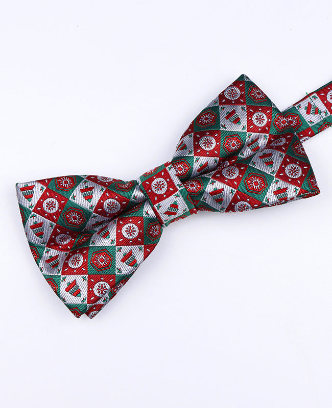 Vlinderdas Kerst Heren in Polyester "Christmas"
