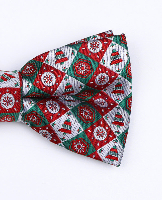Vlinderdas Kerst Heren in Polyester "Christmas"