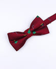 Kerst Vlinderdas Rood nr.2 Kinderen in Polyester 