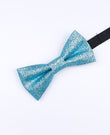 Vlinderdas met Blauwe Pailletten nr.3 Kinderen in Polyester 